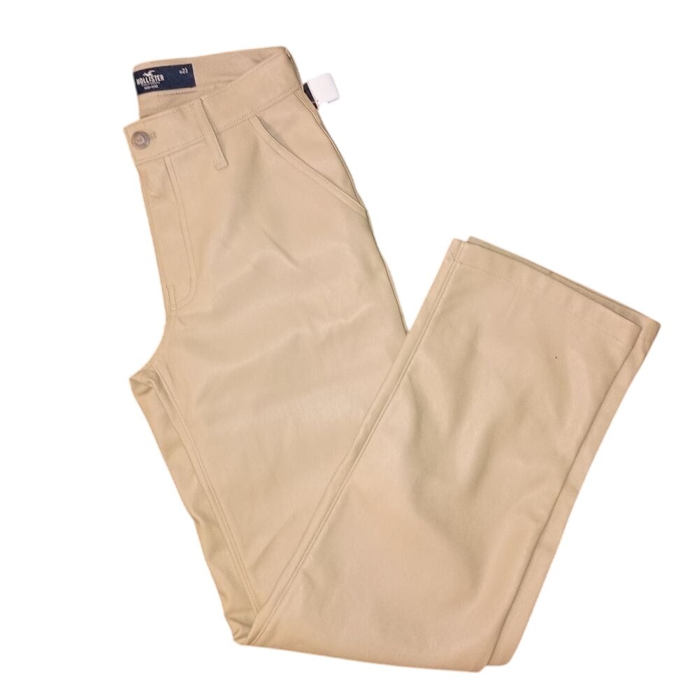 Hollister women's‎ faux leather pants SKUCH032